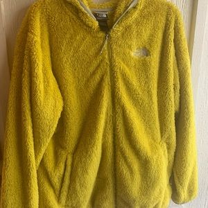 North Face fuzzy jacket XXL